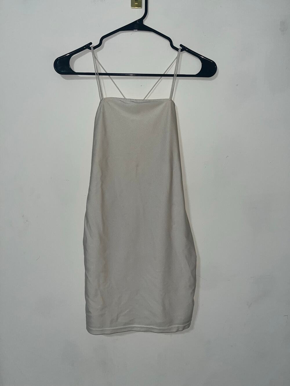 Superdown Rosalind Strappy Open Back Mini Dress White Size Sz S